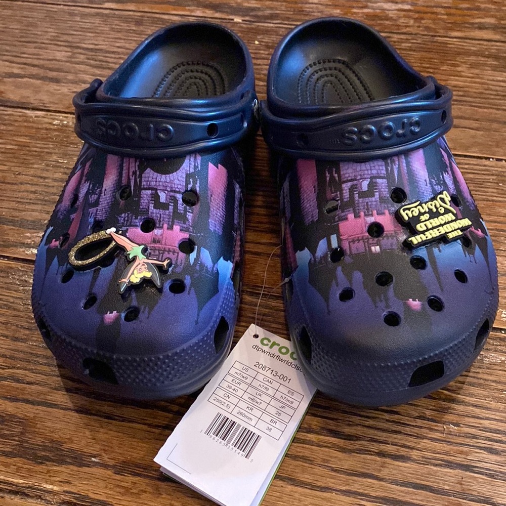 Wonderful world of Disney crocs